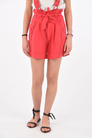 High-waisted FLINK Shorts with Suspenders