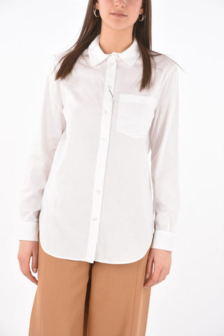 Breast-pocket Jacquard Shirt