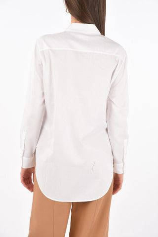 Breast-pocket Jacquard Shirt
