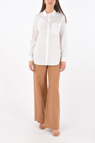 Breast-pocket Jacquard Shirt