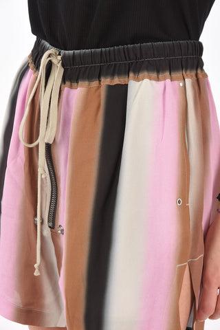 PHLEGETHON Zipped BELA Multicolor Shorts