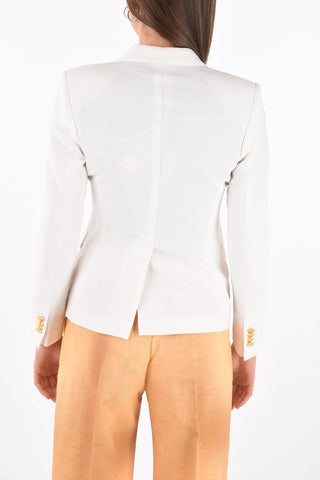 Double-breasted ALICYA Blazer with Peak Lapel