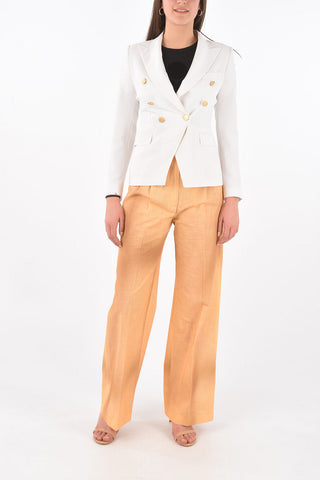 Double-breasted ALICYA Blazer with Peak Lapel