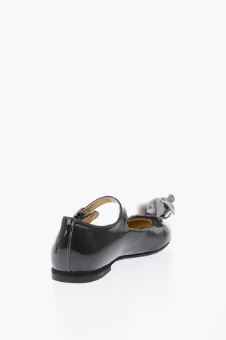 ballerine Mary Jane in pelle lucida