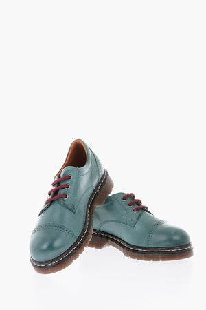HITCH-HIKER leather Derby shoes with rubber sole