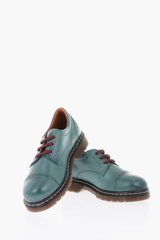 HITCH-HIKER leather Derby shoes with rubber sole