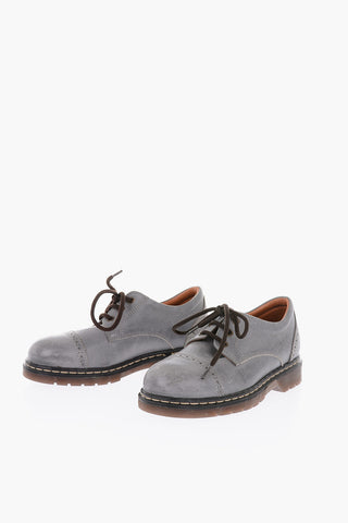 HITCH-HIKER leather Derby brogues shoes