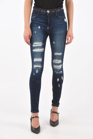 Skinny Fit TOMORROW Distressed Denims
