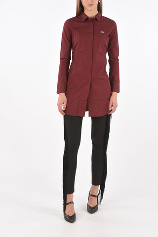 Slim Fit SKULL Long Shirt