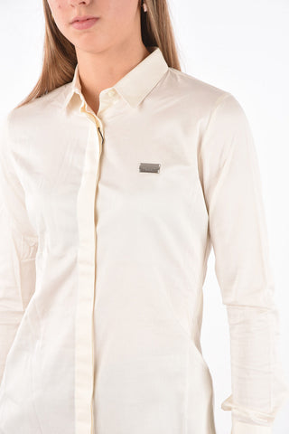 Slim Fit SKULL Long Shirt