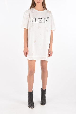 Minidress DESTROY con Logo Stampato