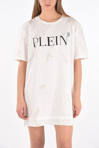 Minidress DESTROY con Logo Stampato