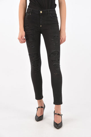 Studded Pocket GOOD MORNING GOD Denims