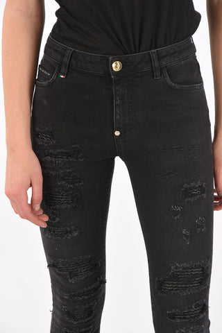 Studded Pocket GOOD MORNING GOD Denims