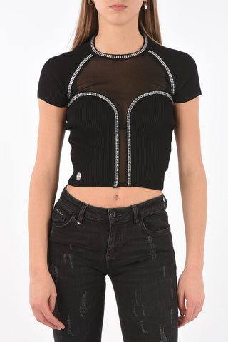 Strass CRYSTAL Crop Top