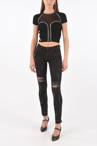 Strass CRYSTAL Crop Top