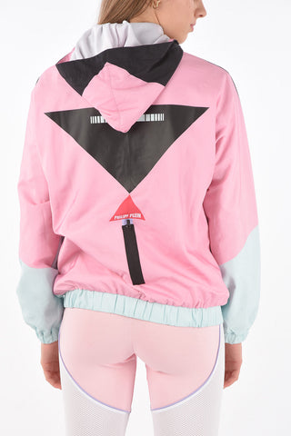 Hooded ACTIVE Nylon Windbreaker