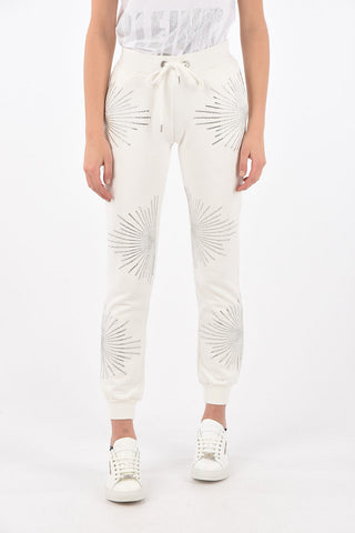 Rhinestone Embellished CRYSTAL Joggers