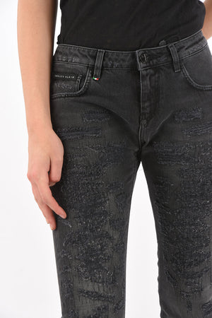 Boyfriend WHAT IF Distressed Denims