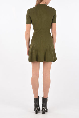 Cut-out Insert TWINE Knitted Dress