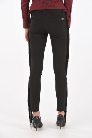 Side Fringed DON'T STRESS YOUR MIND Pants