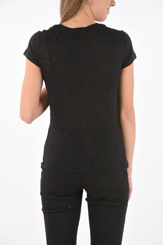 Crew Neck NORMALITY Strass T-Shirt