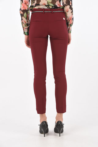 4 Pocket TO LOOK Pants with Rhinestone Embellishment