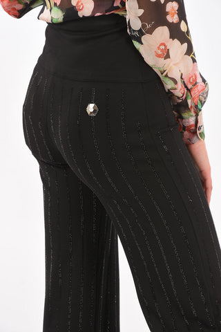 Pantaloni Bootcut SAMANTHA con Strass