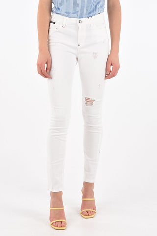 Jeans Slim Fit STATEMENT in Denim Distressed