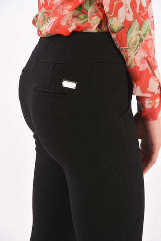 4 Pocket Jewel Button Virgin Wool Pants