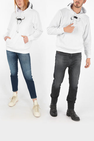 hooded CL-S-GIRK-HOOD-O sweatshirt with maxi patch pocket