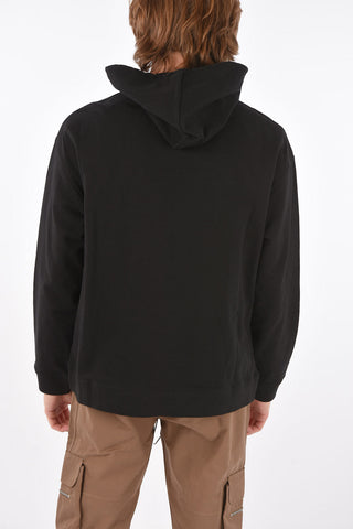 hooded RITES OF JOY sweatshirt with maxi patch pocket