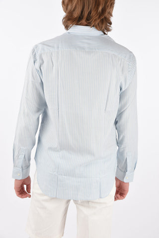 Semi-sheered Awning Striped DAN Shirt 