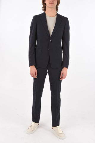 2 Button Suit with Flap Pockets