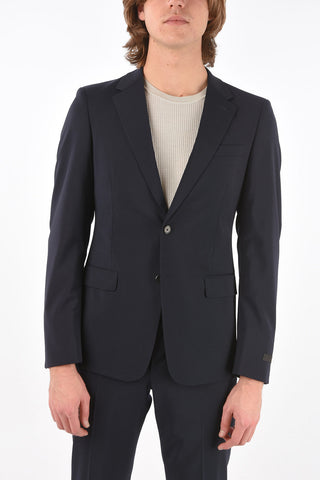 2 Button Suit with Flap Pockets