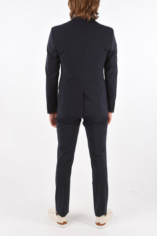 2 Button Suit with Flap Pockets