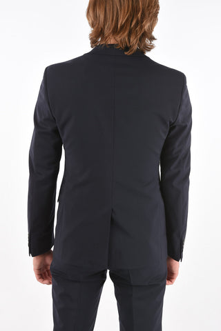 2 Button Suit with Flap Pockets