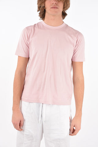 T-Shirt Girocollo in Cotone