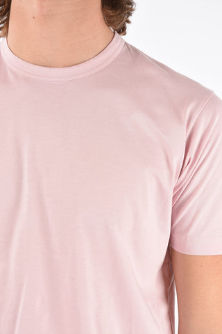 T-Shirt Girocollo in Cotone