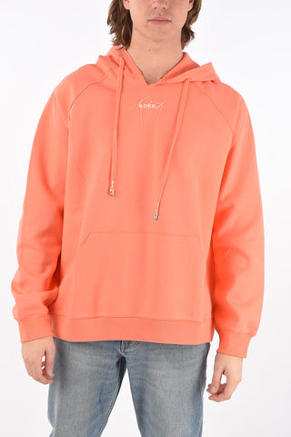 hooded sweatshirt with maxi patch pocket