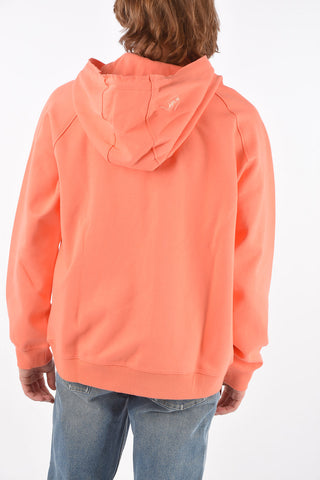 hooded sweatshirt with maxi patch pocket