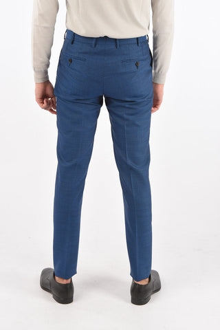 wool side vents notch lapel 2-button suit