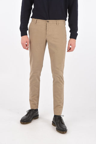 stretch cotton slim fit chinos pants