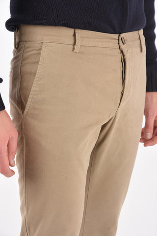 stretch cotton slim fit chinos pants