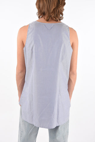 Camicia Smanicata con Taschino Logato