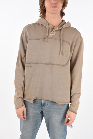 COTTWEILER felpa con cappuccio e tasche laterali