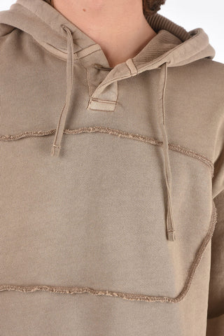 COTTWEILER felpa con cappuccio e tasche laterali