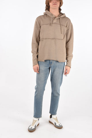 COTTWEILER felpa con cappuccio e tasche laterali