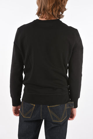 Crew Neck SKULL Embroidered Sweatshirt