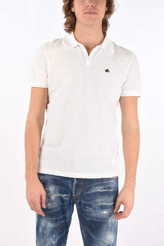 Cotton TENNIS FIT 3 Button Polo Shirt